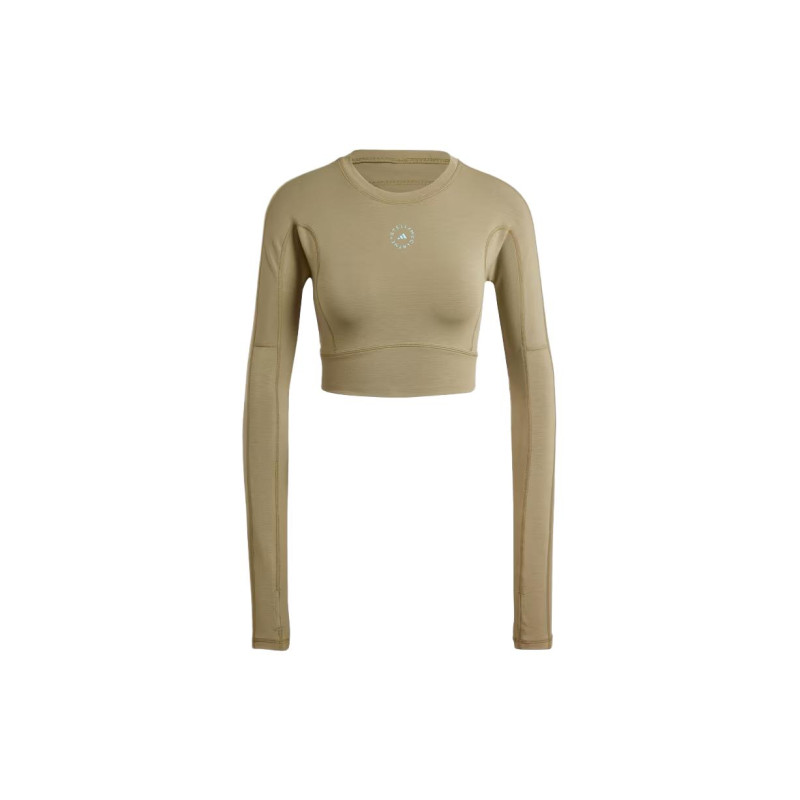 adidas x Stella McCartney Truestrength Cropped Long Sleeve T