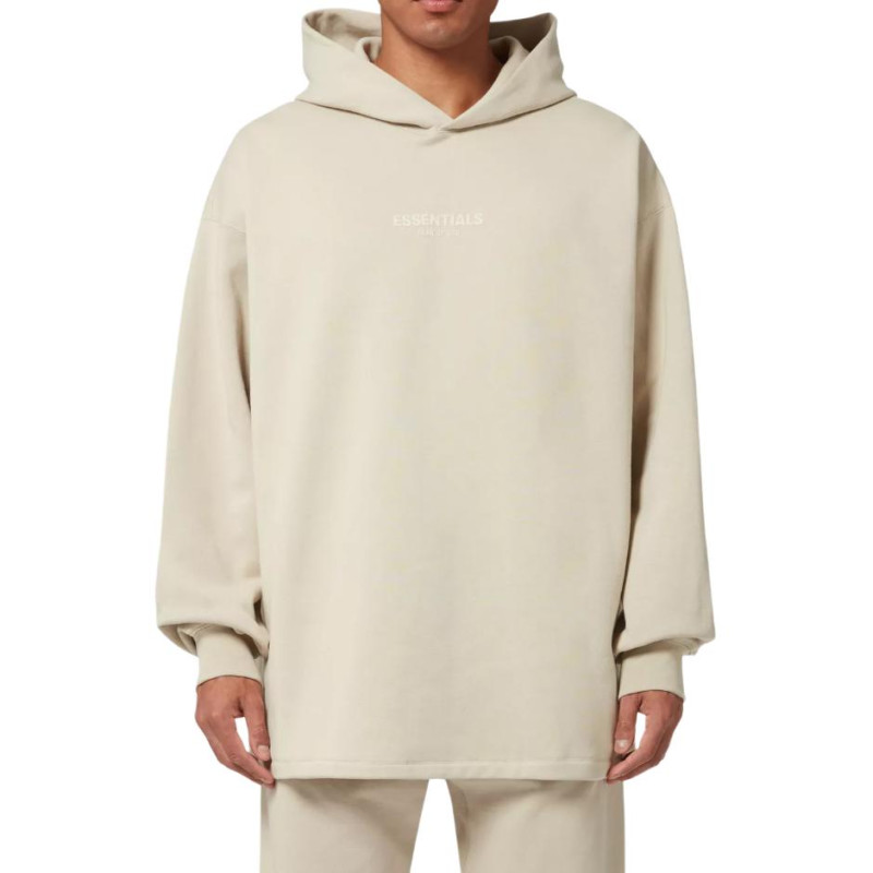 Fear of God Essentials FW22 Relaxed Hoodie Smoke Logo