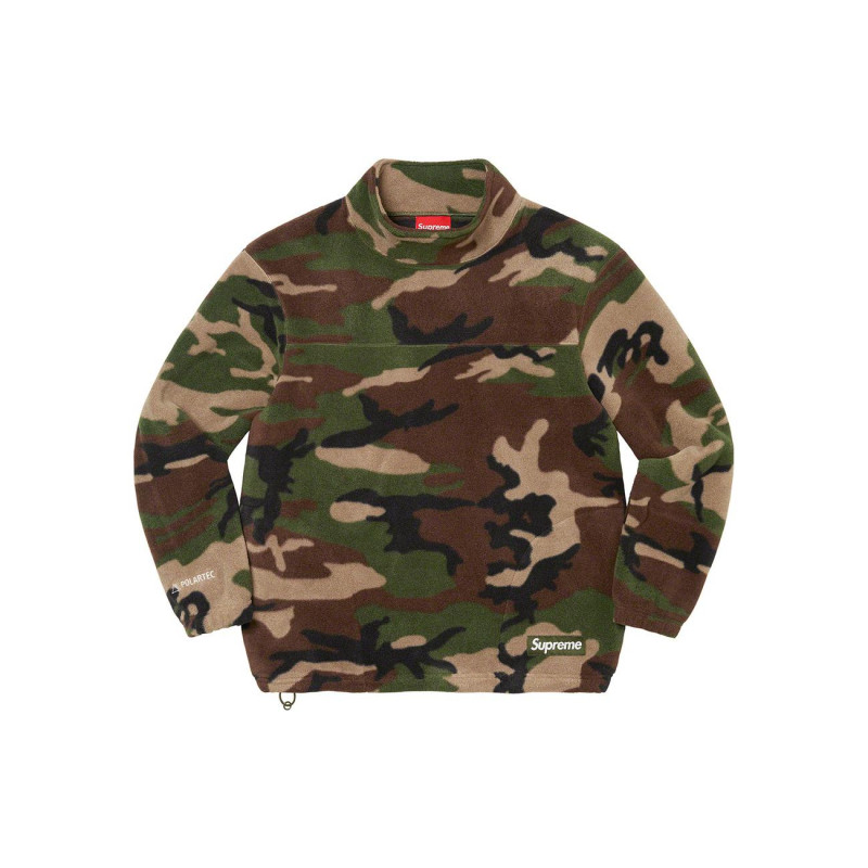 Supreme FW22 Week 17 x Polartec Mock Neck Pullover