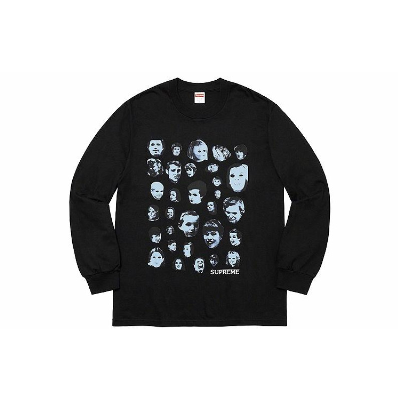 Supreme FW19 Week 1 Faces LS Tee T