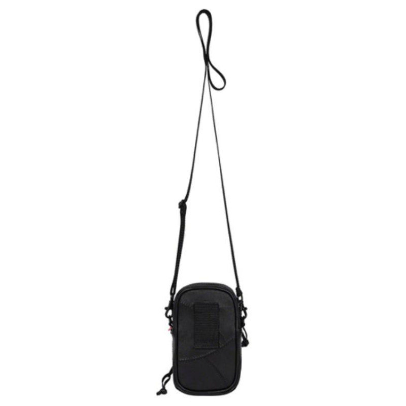 Supreme Supreme FW19 FW19 Week 11 Patchwork Leather Small Shoulder Bag Black