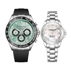 STUHRLING 42mm 4050.1+3950L.1