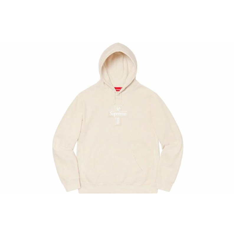 Supreme Week 15 Cross Box Logo Hooded Sweatshirt Logo