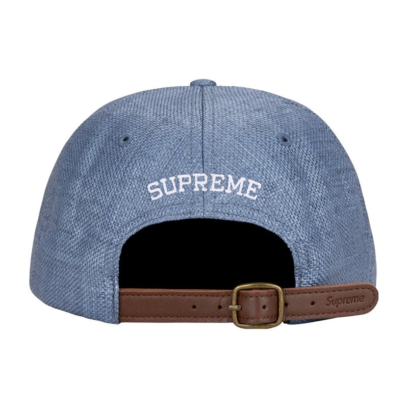 Supreme Week 9 Raffia S Logo 6-Panel