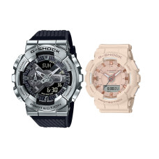 CASIOG-SHOCK GM-110-1A+GMA-S130PA-4AER