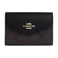 COACH Flap Card Case 10 Logo