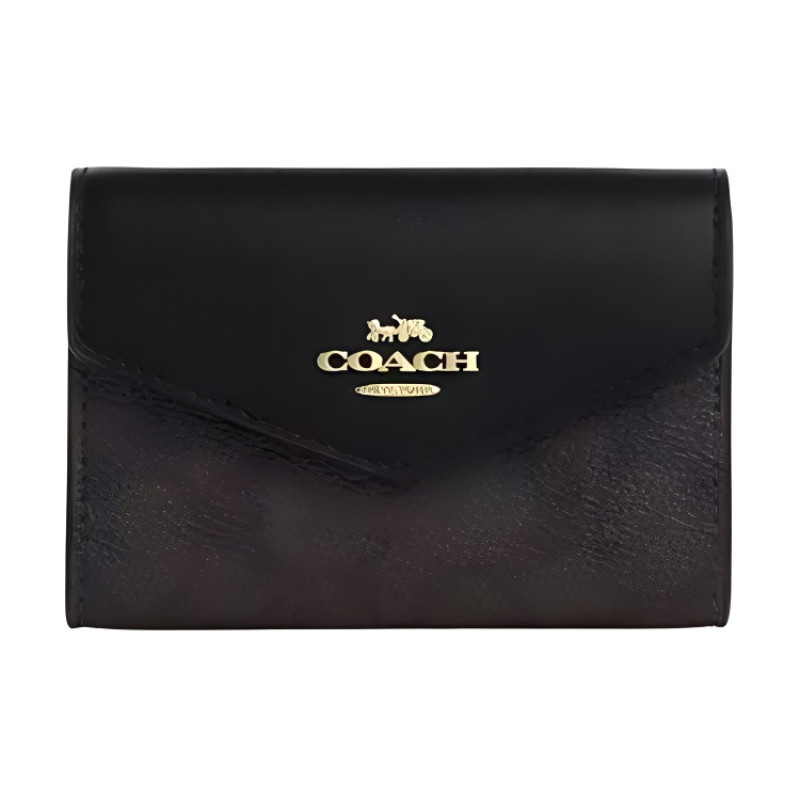 COACH Flap Card Case 10 Logo