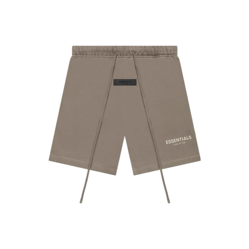Fear of God Essentials SS22 Shorts Desert Taupe Logo