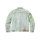 Supreme FW23 WEEK1 CRACKLE DENIM TRUCKER JACKET