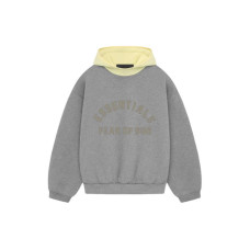 Fear of God Essentials SS24 Fleece Hoodied Hr Garden Yellow