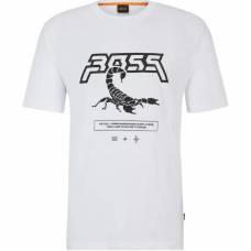 HUGO BOSS Cotton-Jersey T-Shirt With Seasonal Artwork T