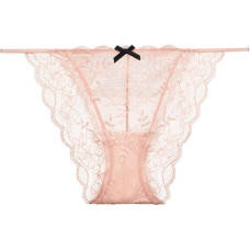 Victoria's Secret PINK Floral lace overlay with fine ribbon bikiniP 1