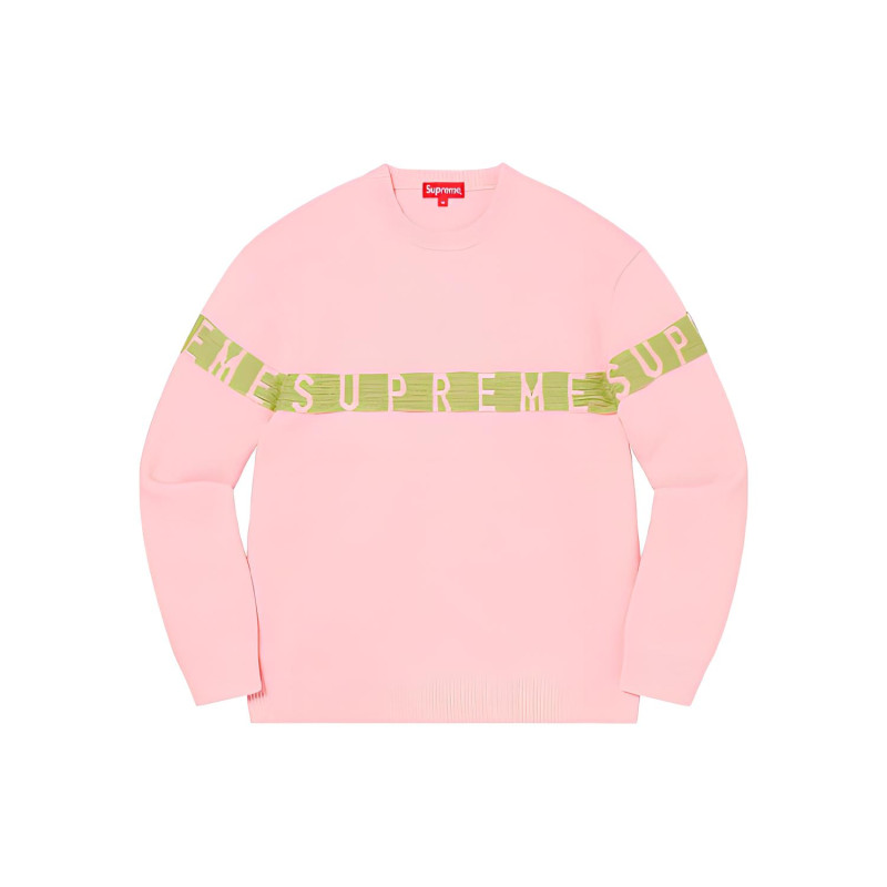 Supreme SS21 Week 5 Inside Out Logo Sweater