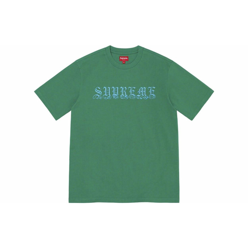 Supreme SS21 Week 8 Old English Rhinestone SS Top T