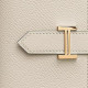 HERMES Bearn Epsom 10 Craie