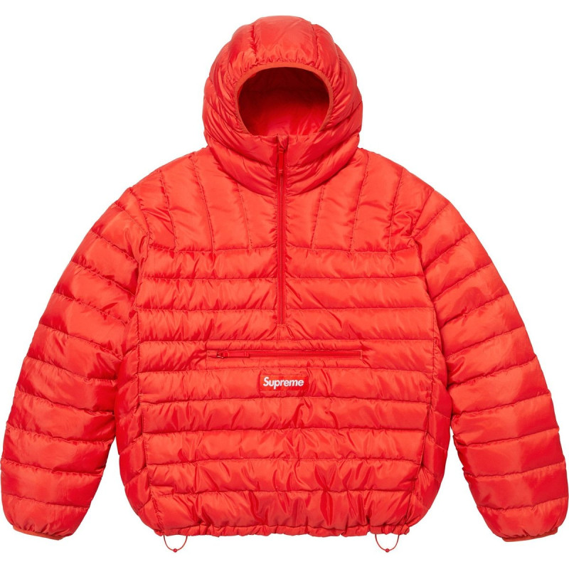 Supreme FW24 WEEK10 Micro Down Half Zip Hooded Pullover