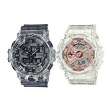 G-SHOCK GA-700SK-1A+GMA-S110SR-7A