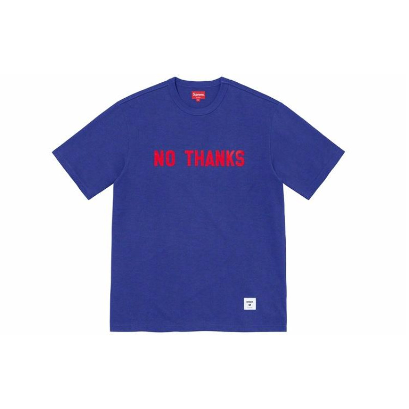 Supreme FW21 Week 1 No Thanks SS Top LogoT