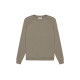 Fear of God Essentials SS21 Pull-Over Crewneck Taupe Logo