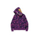 A BATHING APE Color Camo Shark Full Zip Hoodie