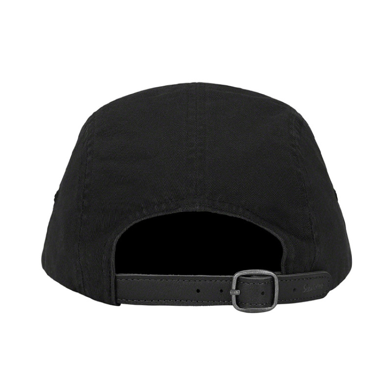 Supreme Week 1 Washed Chino Twill Camp Cap logo