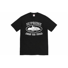 Supreme x Corteiz FW23 WEEK18 RULE THE WORLD TEE T