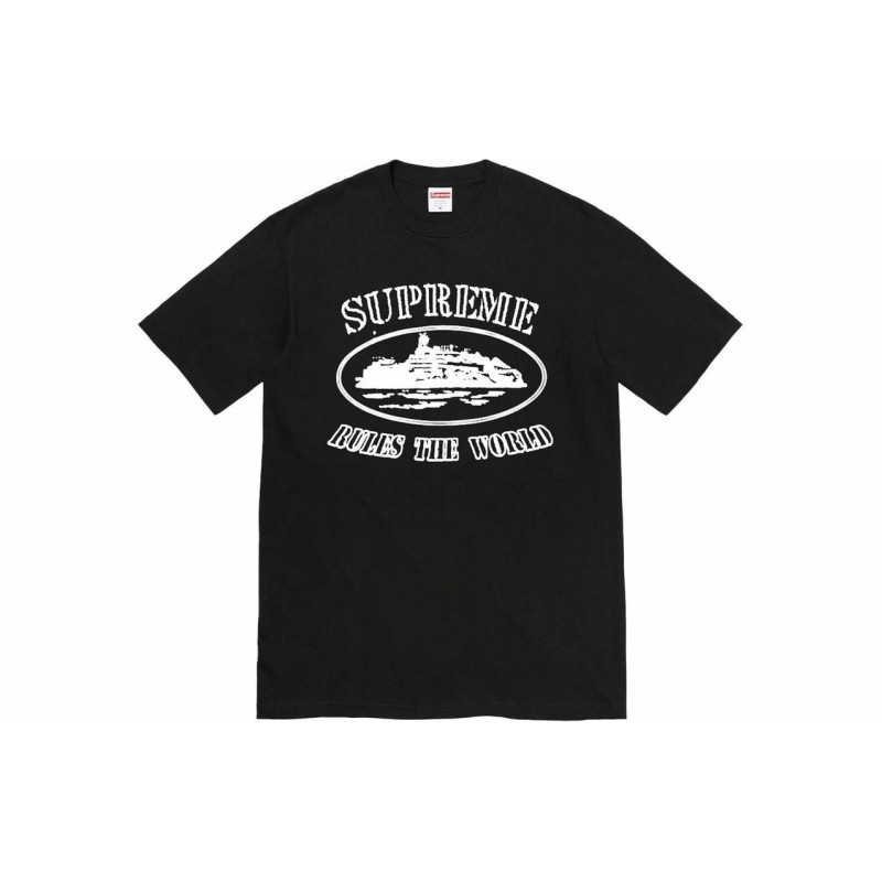 Supreme x Corteiz FW23 WEEK18 RULE THE WORLD TEE T