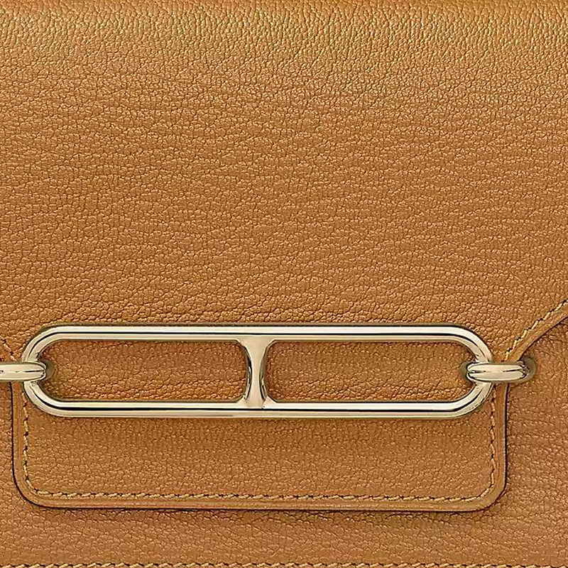 HERMES Roulis Slim 28 Caramel
