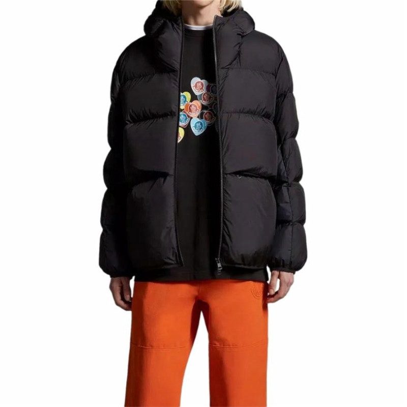 Moncler FW23 Alnair Short Down Jacket Logo