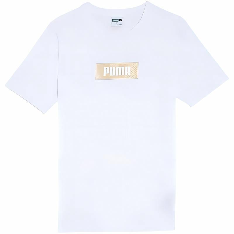 PUMA CLASSICS GS BOX LOGO TEE logoT