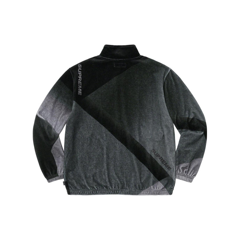 Supreme SS23 Week7 Geo Velour Track Jacket