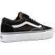 Vans Old Skool Platform Black White