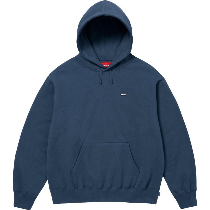 Supreme SS25 WEEK1 Small Box Hooded Sweatshirt logo