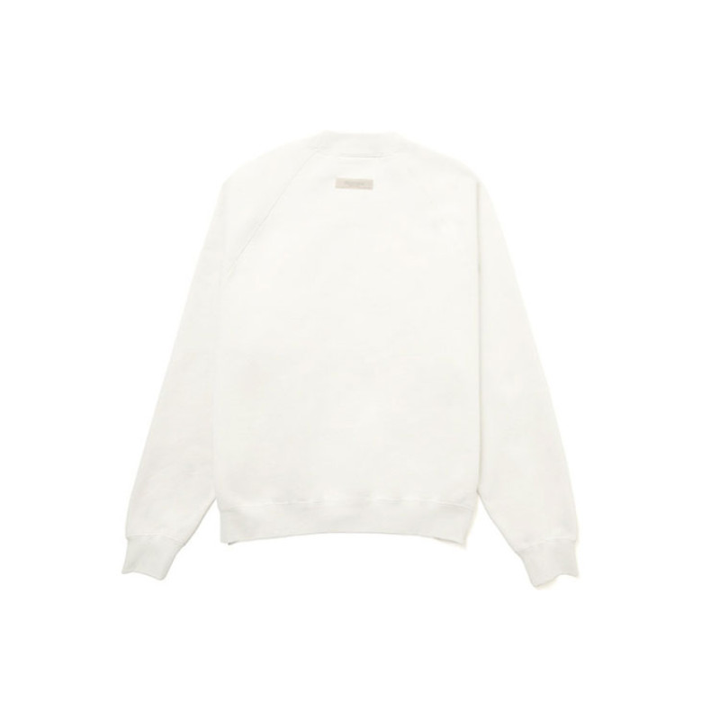 Fear of God Essentials FW21 Adult Pullover Crewneck Greige Logo