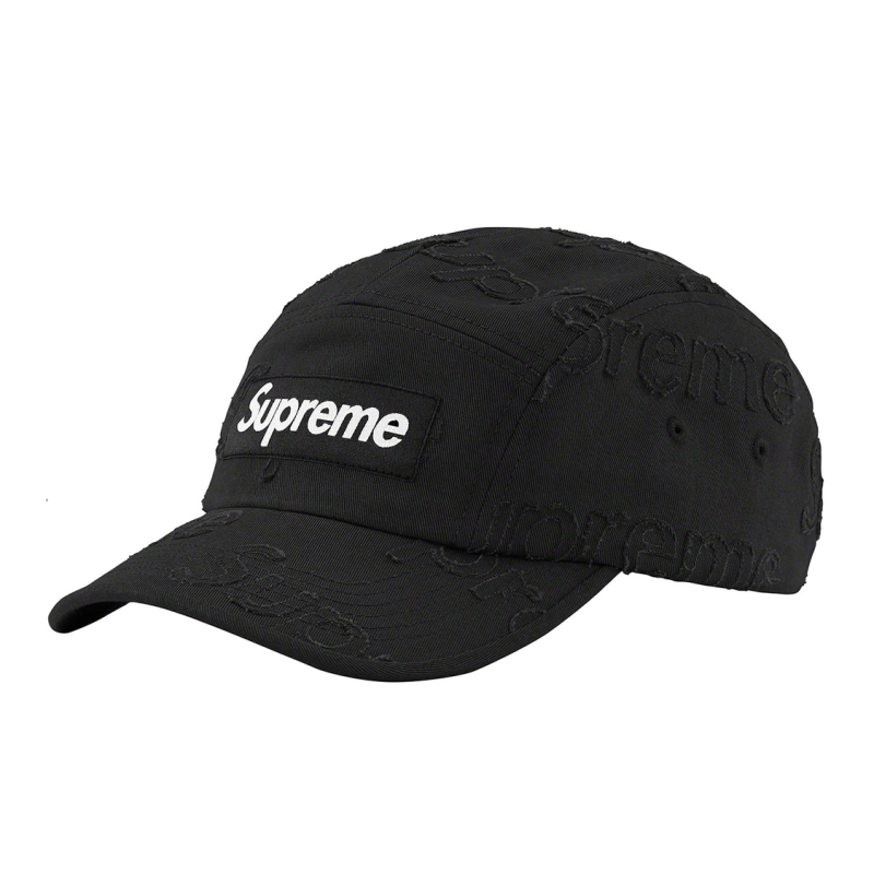 Supreme SS23 Week7 LASERED TWILL CAMP CAP