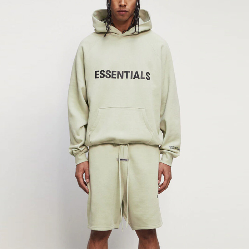 Fear of God Essentials Hoodie Sage