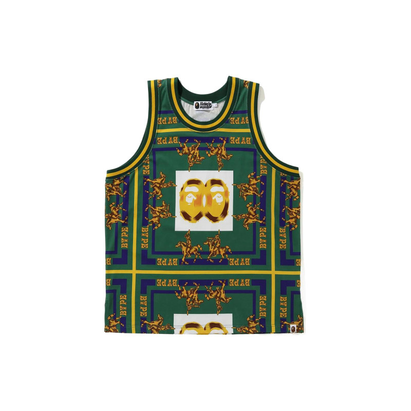 BAPE Double Ape Head Basketball Tank Top