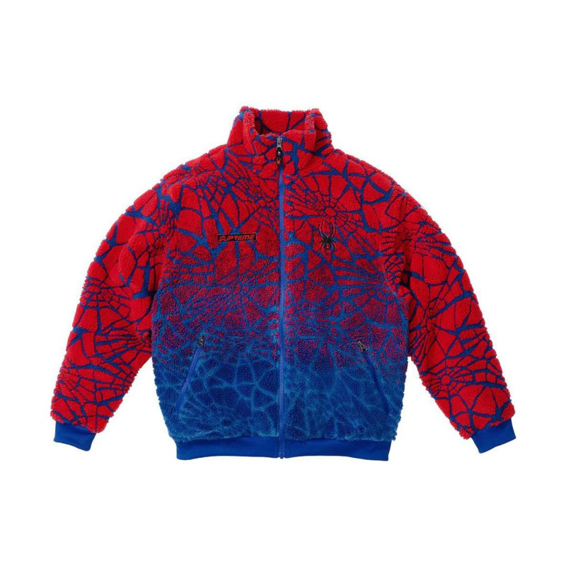 Supreme FW22 Week 17 x Spyder Web Polar Fleece Jacket