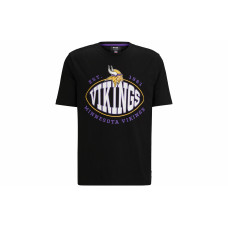 HUGO BOSS x NFL Stretch-Cotton T-Shirt With Collaborative Branding T