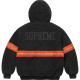 Supreme FW24 WEEK1 Reflective Stripe Hooded Work Jacket