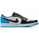 Jordan Air Jordan 1 Low 'Black and Dark Powder Blue'