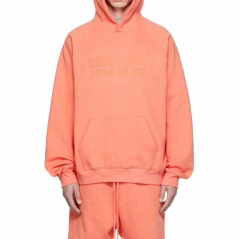 Fear of God Essentials FW22 Essentials Hoodie Coral