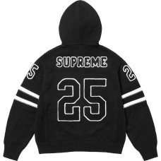 Supreme SS25 WEEK3 Sport Zip Up Hooded Sweater logo
