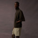 Fear of God Essentials Drop2 SS23 LS Halfzip 34 Sleeve Shirt Off-Black