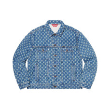 Supreme SS20 Week 10 Hole Punch Denim Trucker Jacket