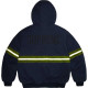 Supreme FW24 WEEK1 Reflective Stripe Hooded Work Jacket