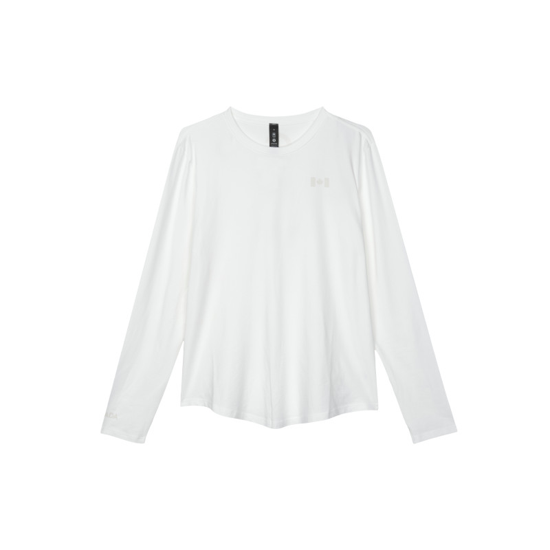 lululemon Team Canada Love Long Sleeve Shirt Coc Logo In White T
