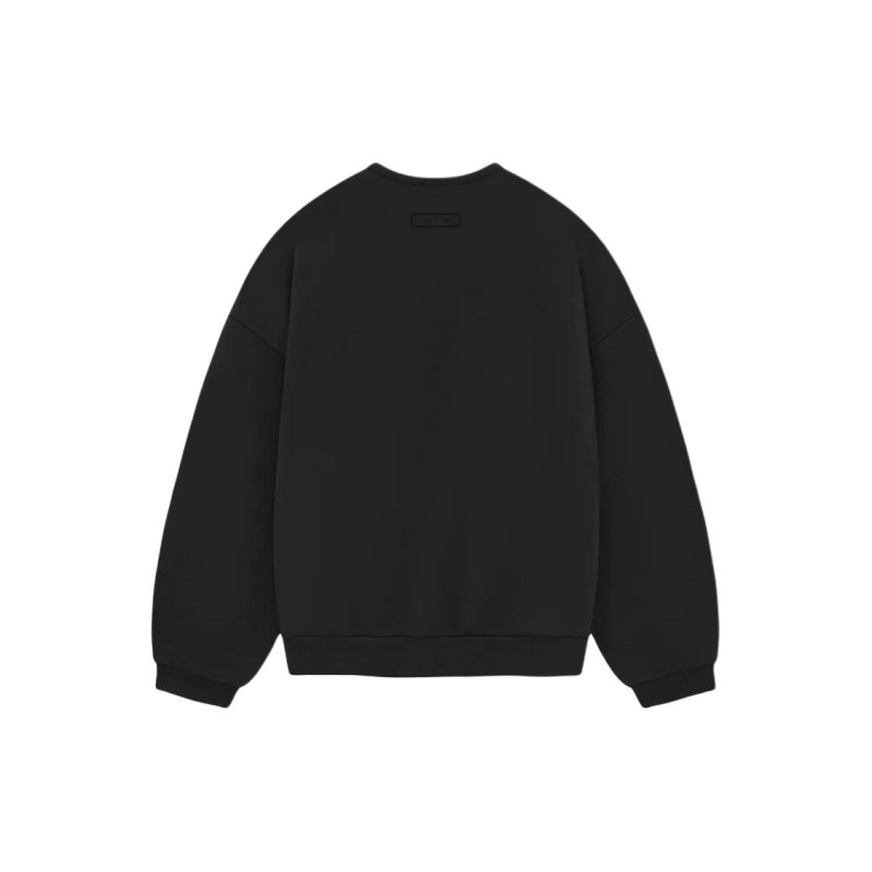 Fear of God Essentials SS24 drop2 Crewneck Sweatshirt Jet Black