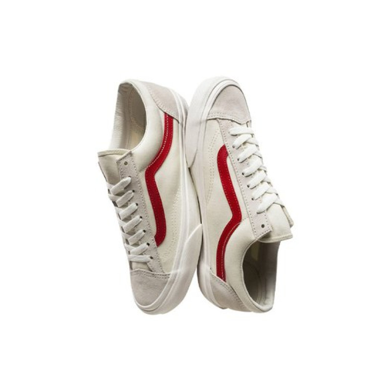 Vans Style 36 Marshmallow Racing Red