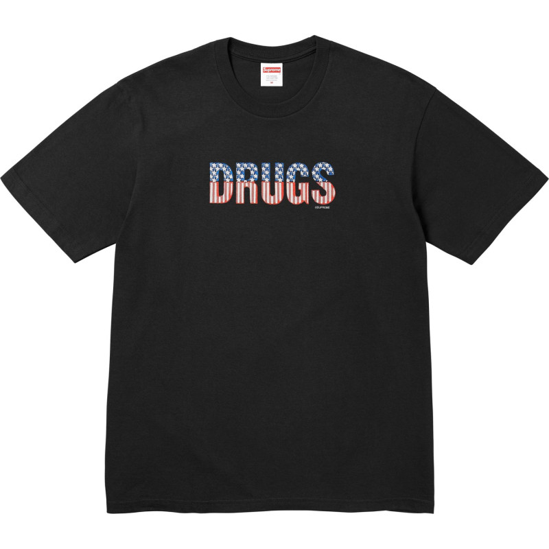Supreme FW24 WEEK1 Drugs Tee T